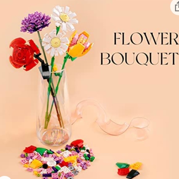 - Flower Bouquet Building Kit for Kids Alduts Birthday Gifts  6 7 8 9 10 1… - Picture 3 of 5